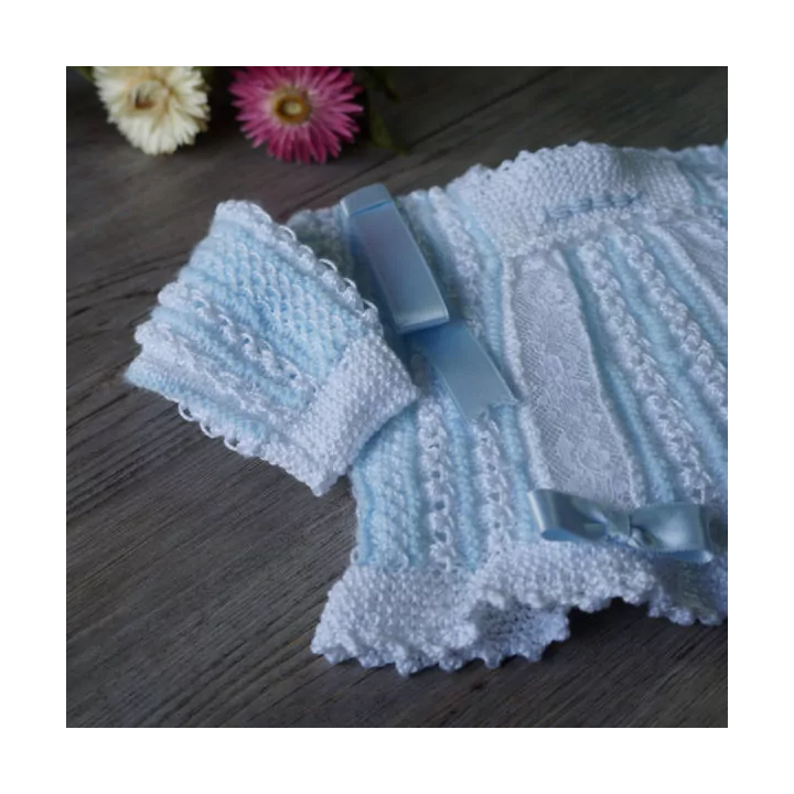 Chaqueta hecha a mano.